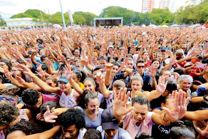 Fervor en la Marcha para Jesús